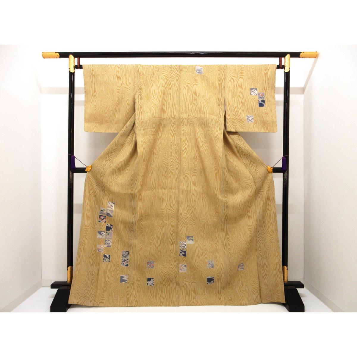 【未使用品】訪問着　染紬