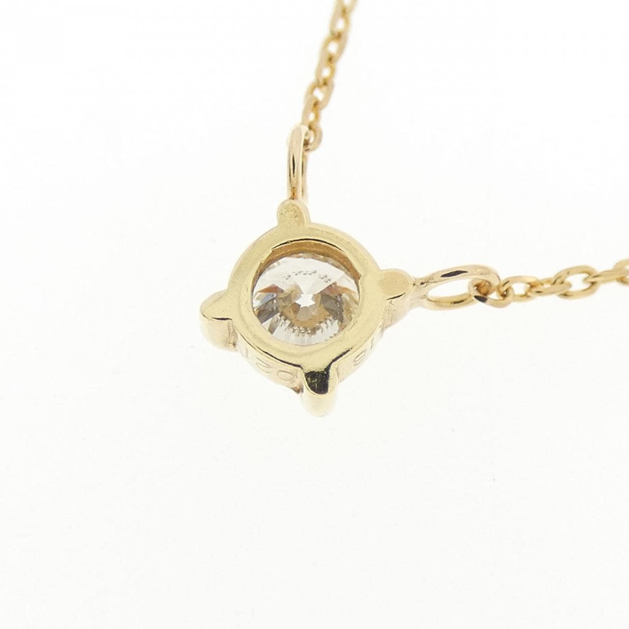 K18YG ダイヤモンド ネックレス 0.21CT