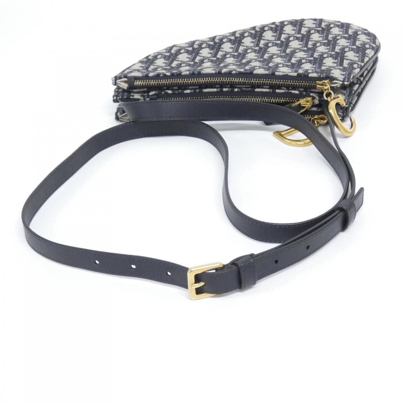 クリスチャンディオール DIOR OBLIQUE サドルポーチ バッグ