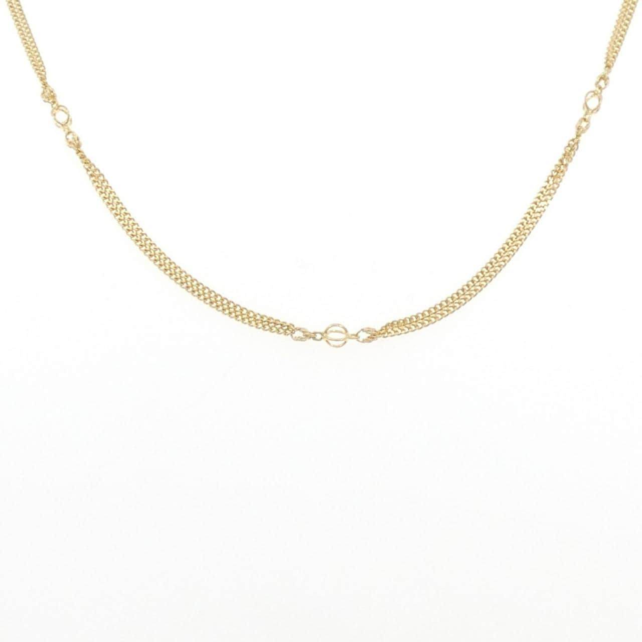 K18YG necklace