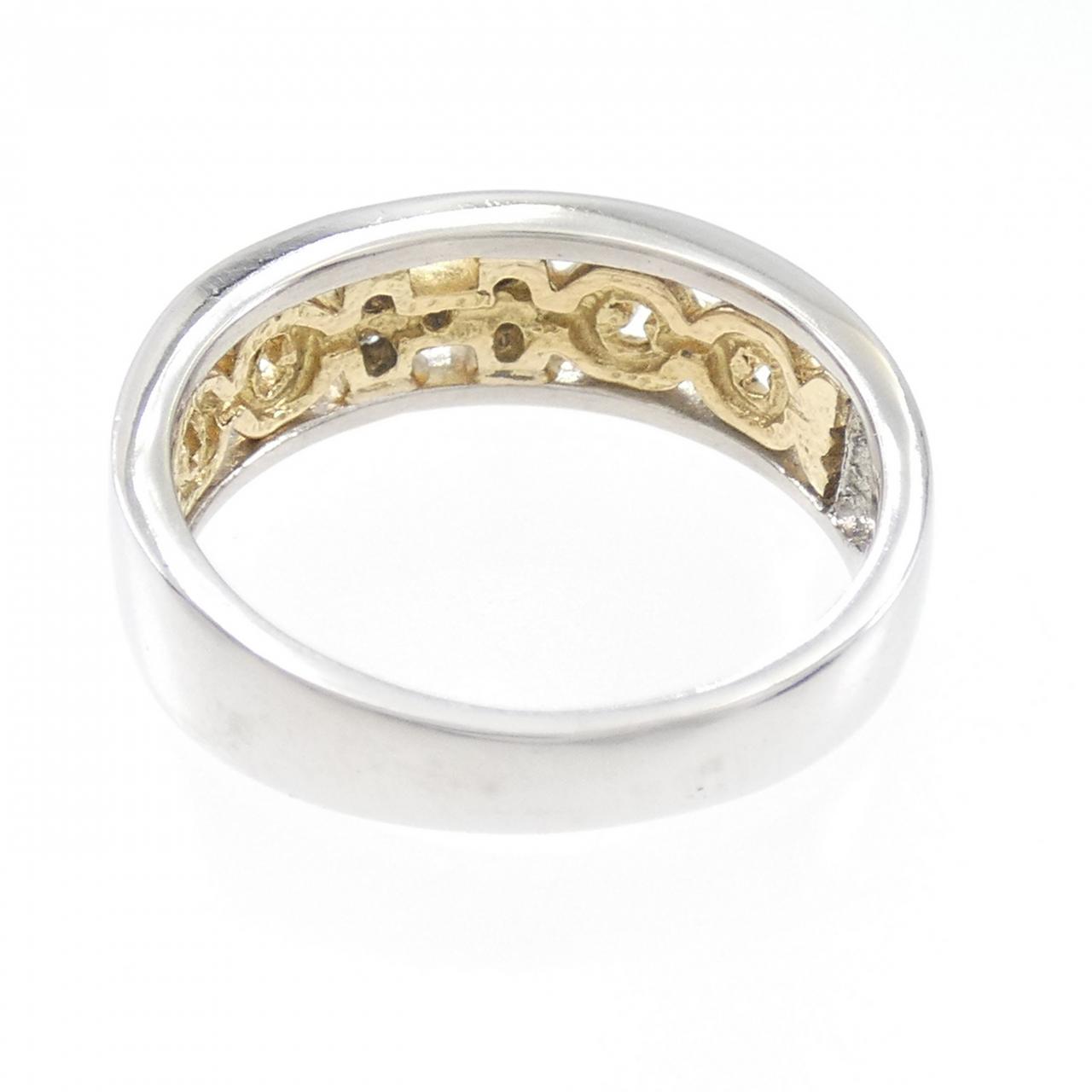 K18YG/PT钻石0.05CT