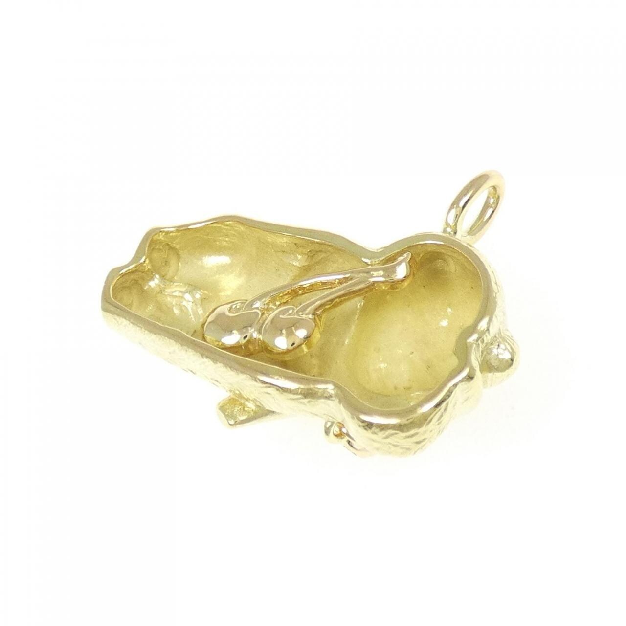 K18YG裸钻石吊坠 0.02CT