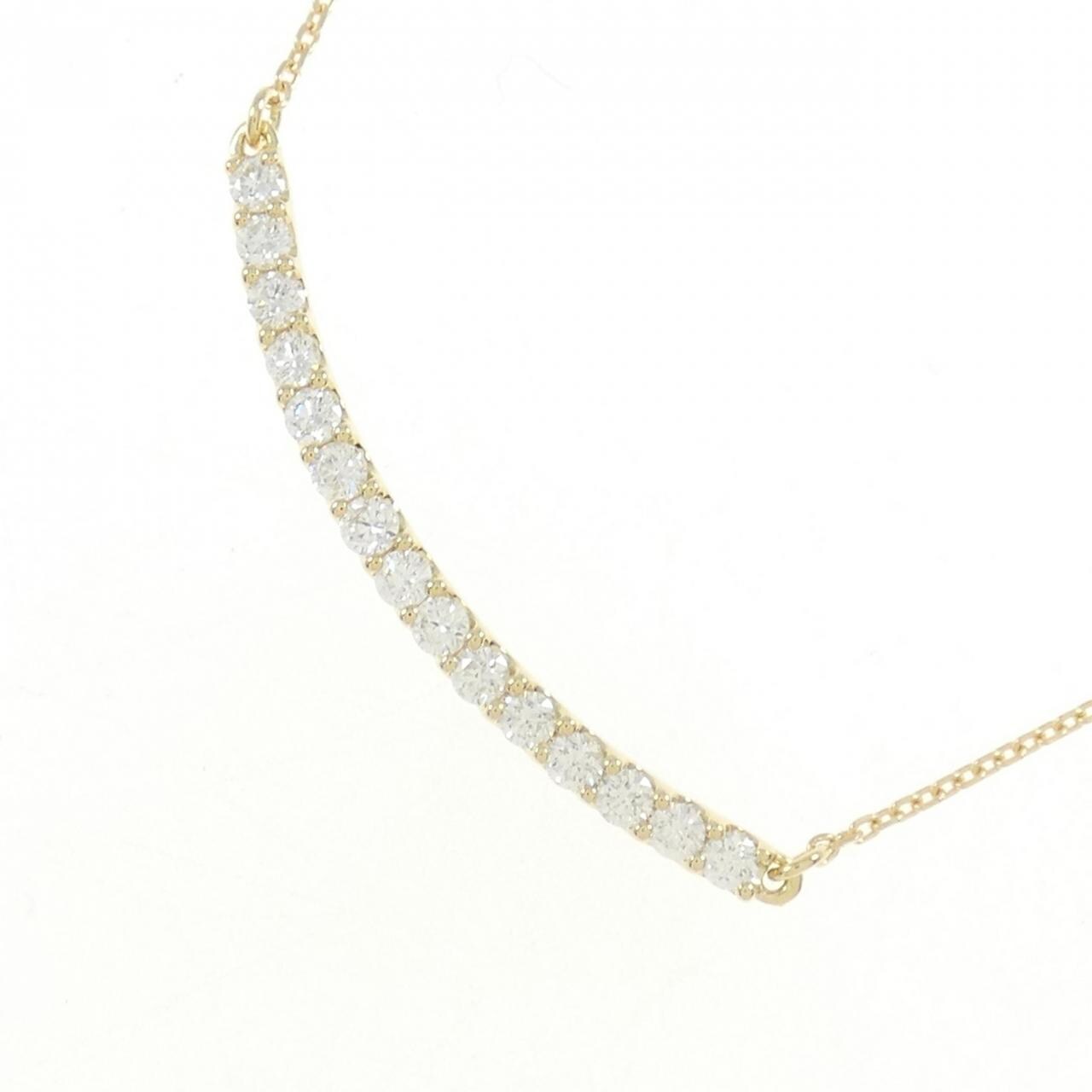 【新品】K18YG ダイヤモンド ネックレス 0.304CT
