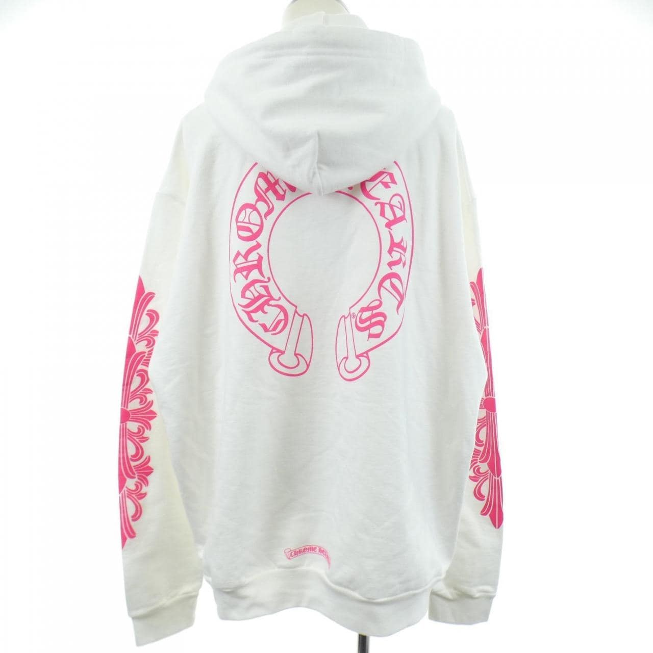 クロムハーツ CHROME HEARTS FLORAL CROSS ホースシュー パーカー