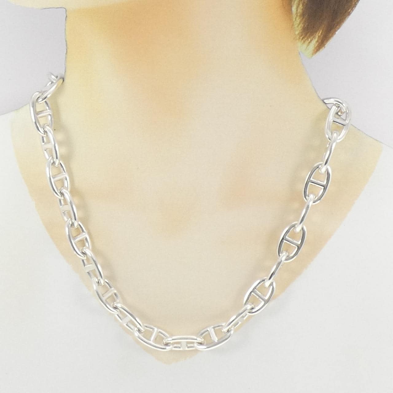 エルメス シェーヌダンクル ラージモデル ネックレス