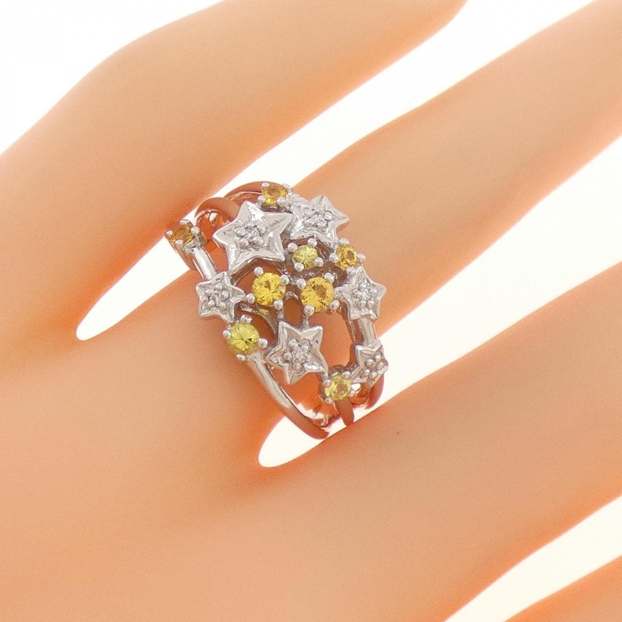 カサハラ マスミ サファイヤ リング 0.30CT