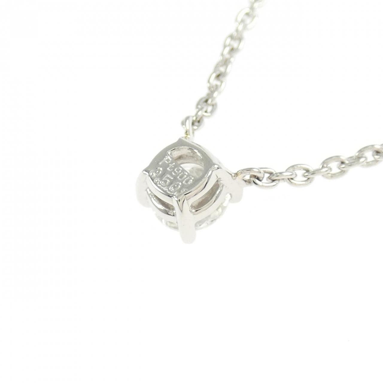 PT900/PT850 ダイヤモンド ネックレス 0.501CT G I1 Fair