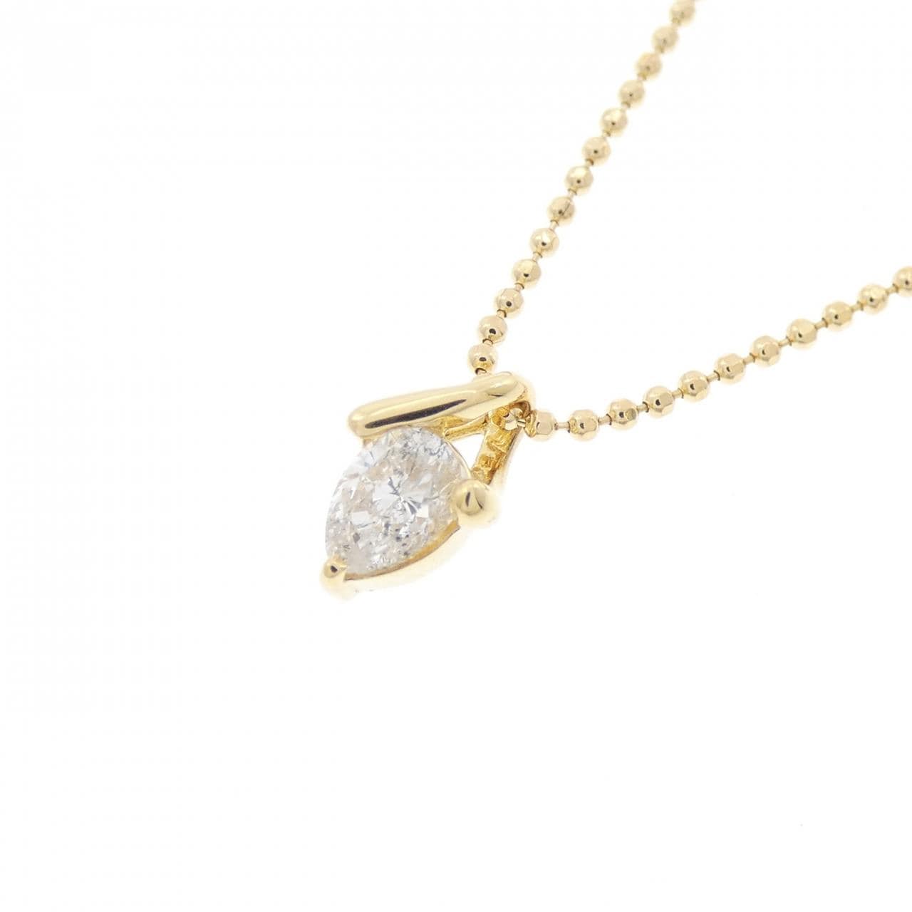 K18YG ダイヤモンド ネックレス 0.28CT