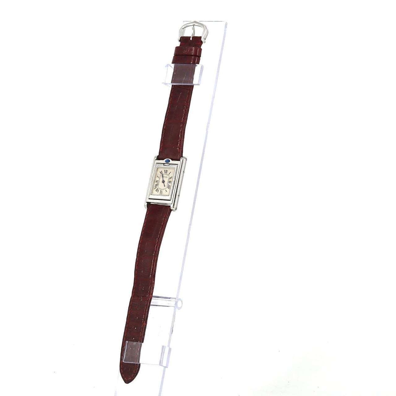 【ノーメンテナンス還元価格】カルティエ タンクバスキュラントSM W1011158 SS クォーツ