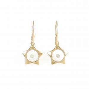 K18YG/K18PG スター ダイヤモンド ピアス 0.08CT