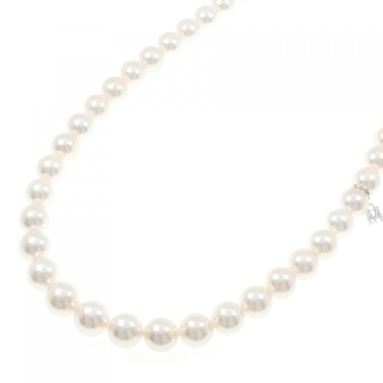 ミキモト アコヤパール ネックレス イヤリングセット 7.5-9mm