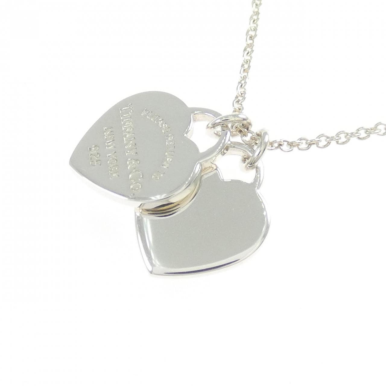 ティファニー リターントゥティファニー ダブルハート ミニ ネックレス