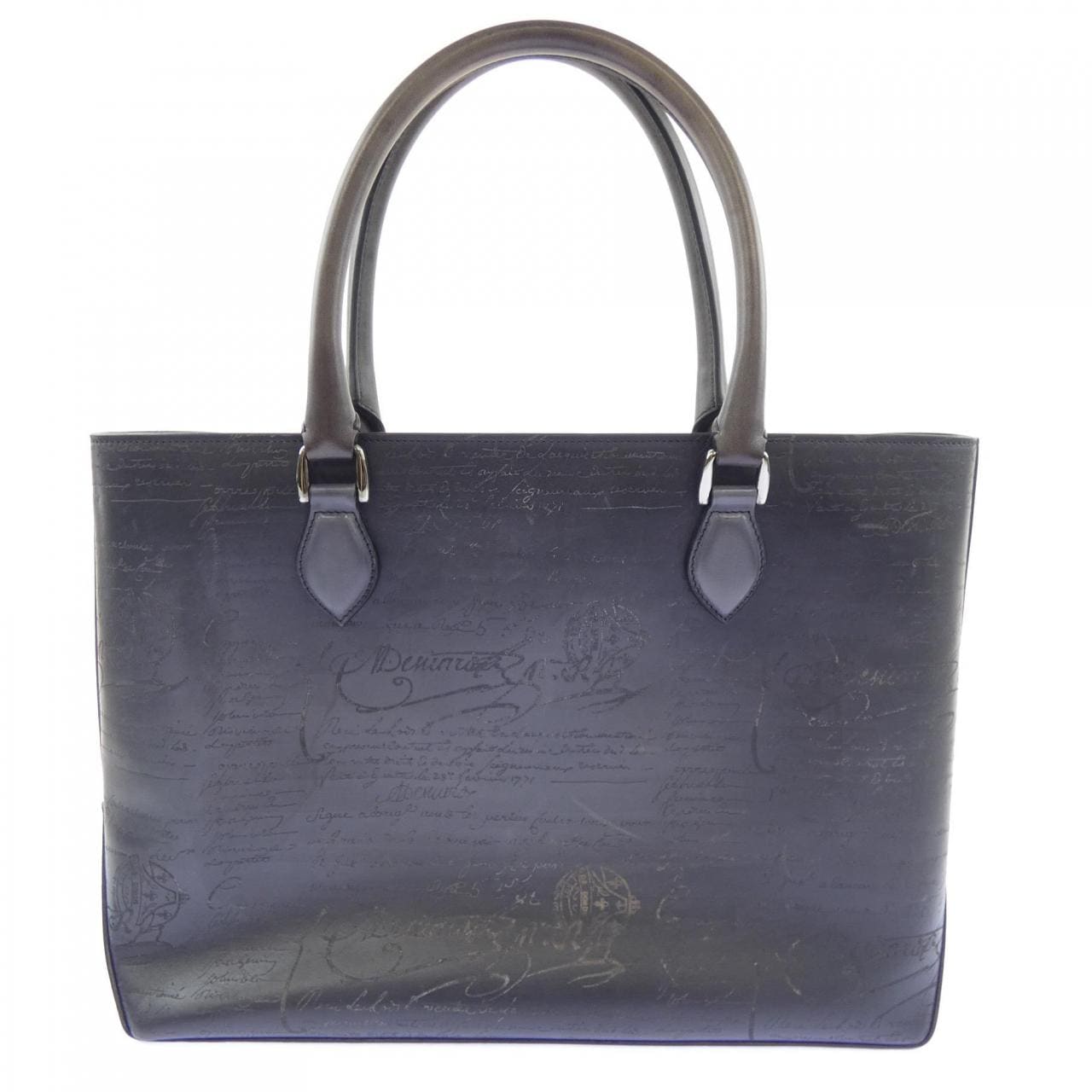 ベルルッティ Berluti トゥジュールスクリットレザートートバッグ BAG