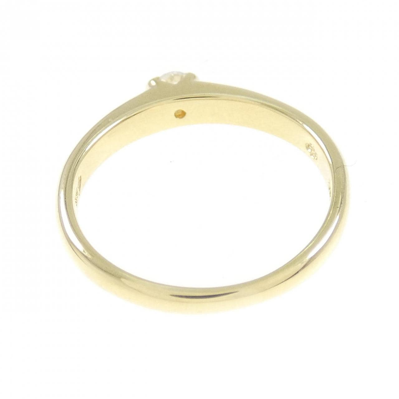 K18YG ダイヤモンド リング 0.09CT