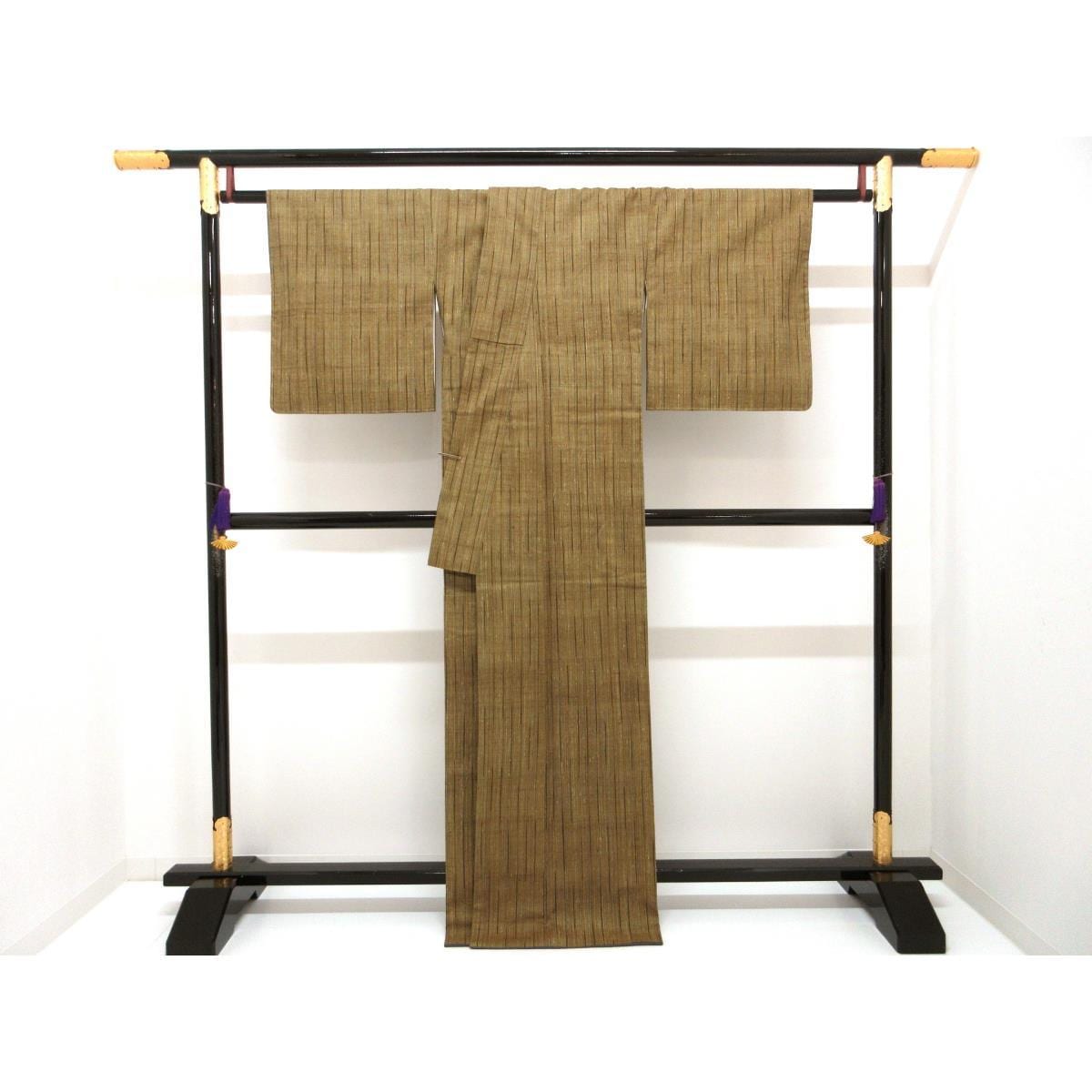 【未使用品】紬　新田【米沢紬】
