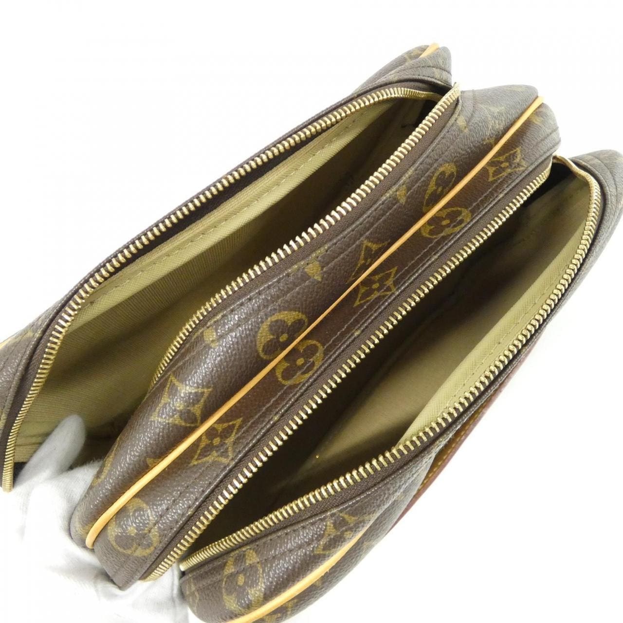 【ヴィンテージ】ルイヴィトン モノグラム リポーター 28cm M45254 ショルダーバッグ