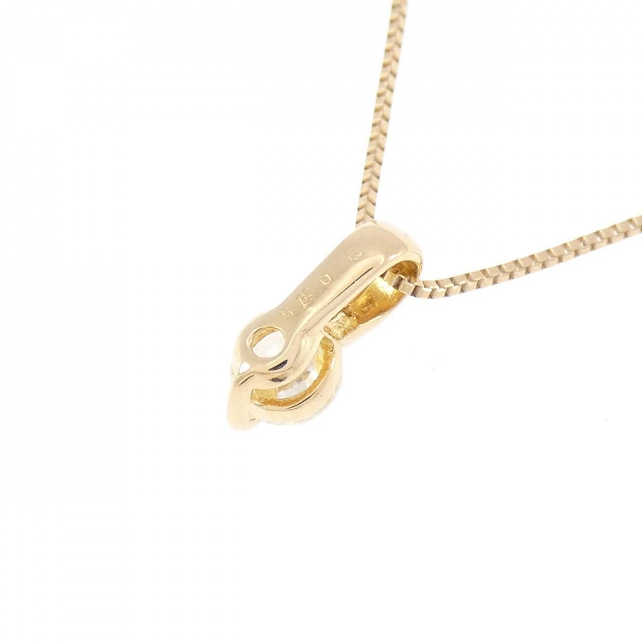 K18YG ダイヤモンド ネックレス 0.315CT