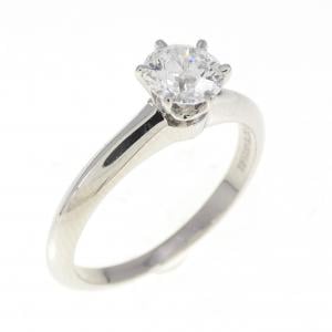 ティファニー クラシックソリティア リング 0.41CT
