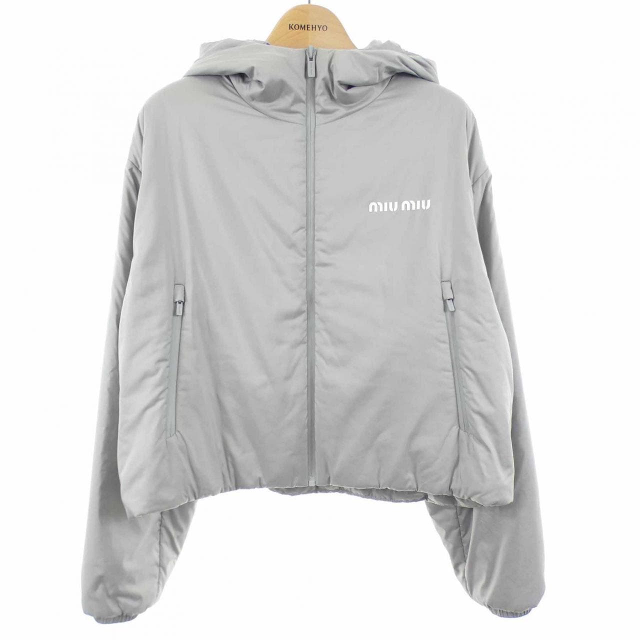 ミュウミュウ MIU MIU テクニカルポンジー ジャケット ML1156 SOOO 16ML ダウンジャケット