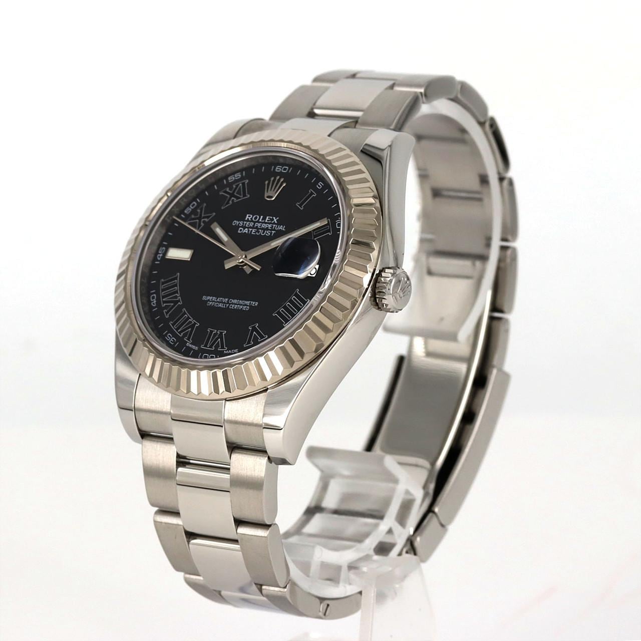 ロレックス デイトジャストⅡ 116334 SSxWG 自動巻 ランダム番