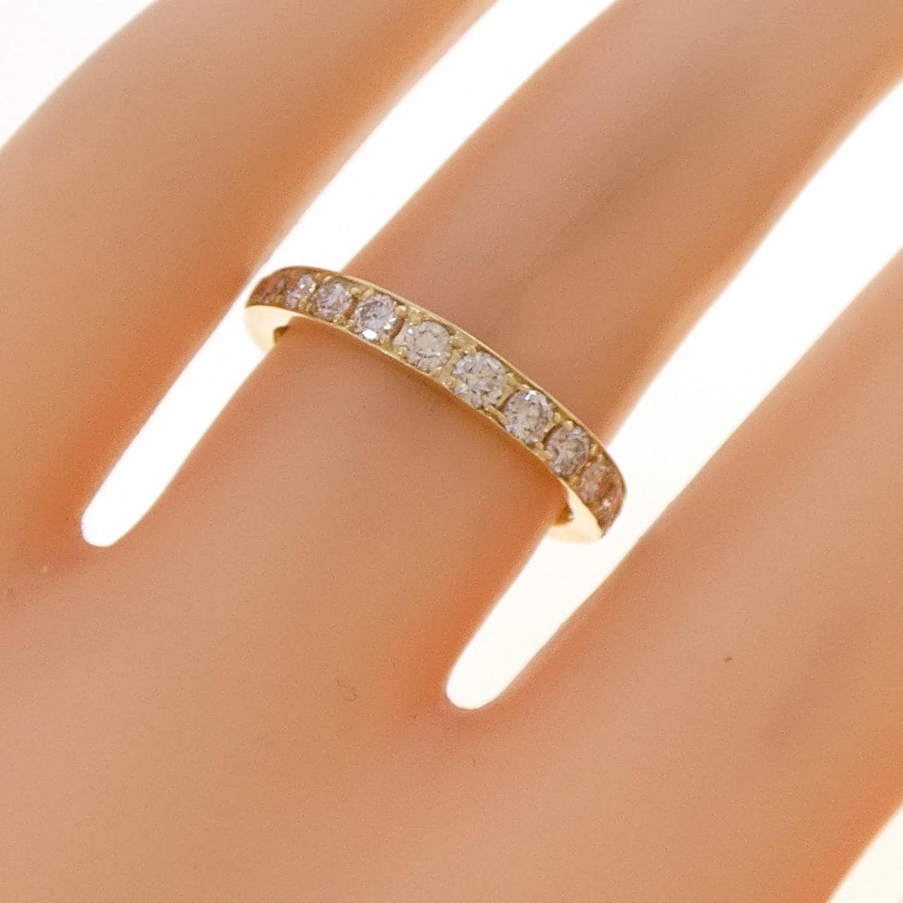 K18YG ダイヤモンド リング 0.60CT
