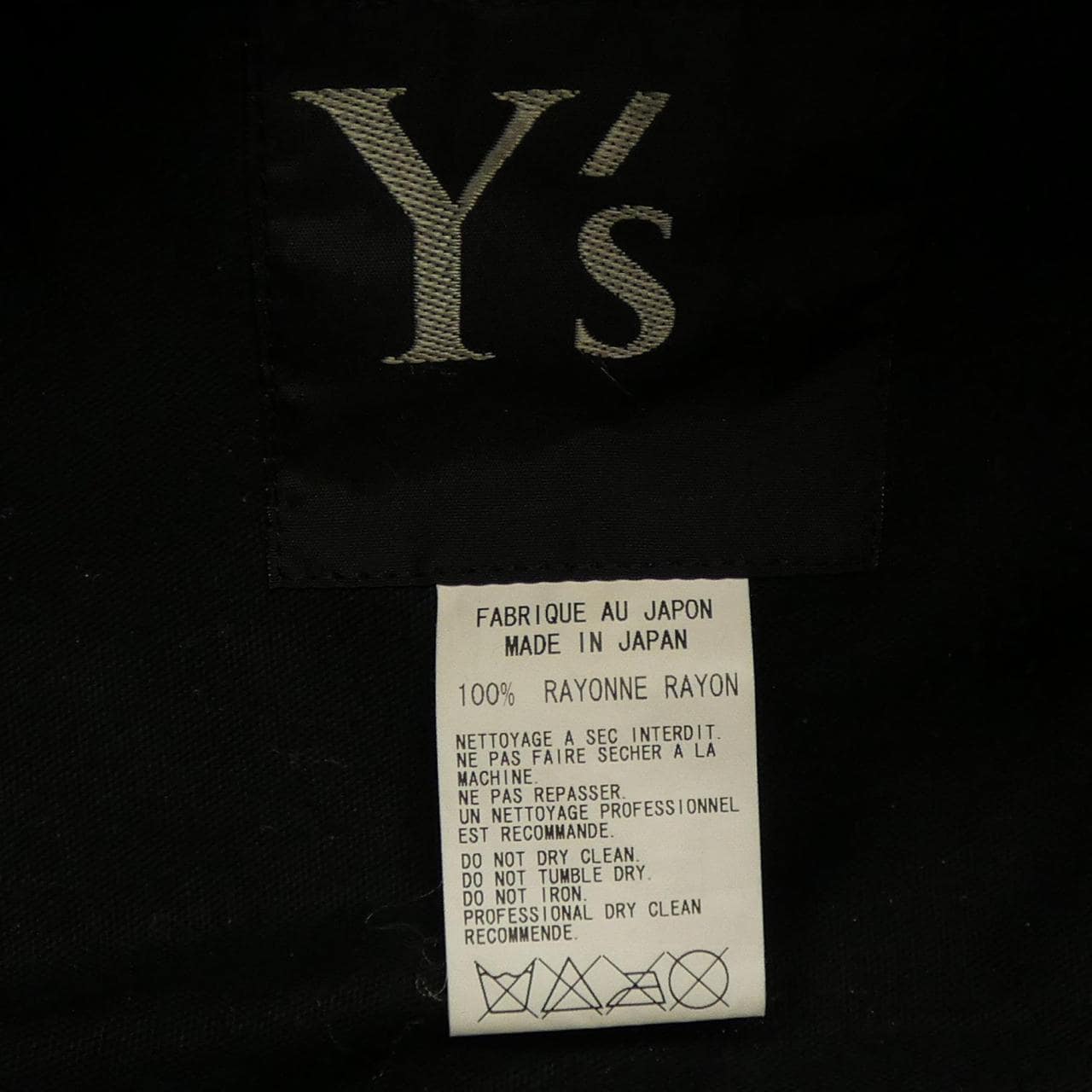 ワイズ Y's YQ-I01-208 BAG