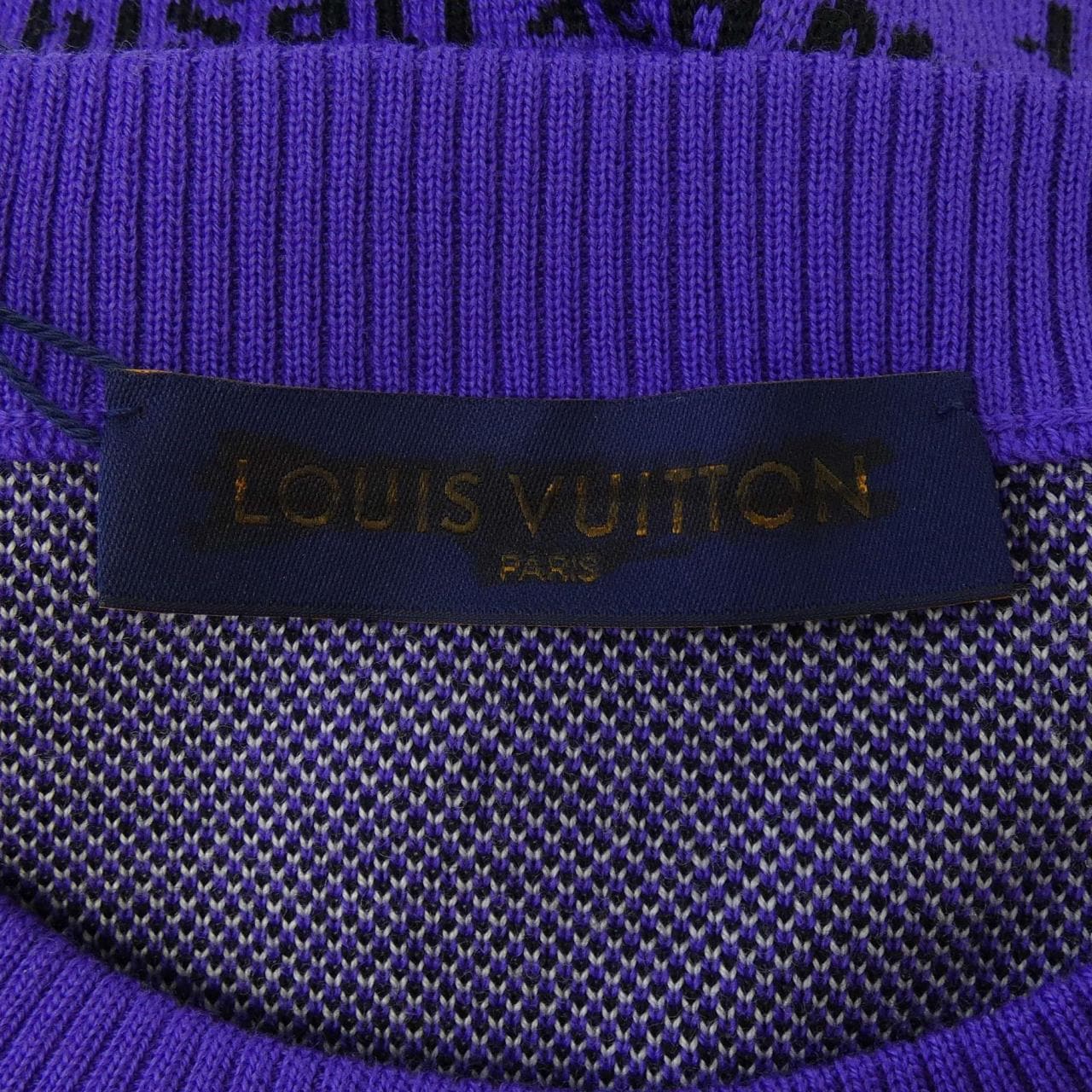 ルイヴィトン LOUIS VUITTON スタジオジャカードクルーネック HNN93WZLL ニット