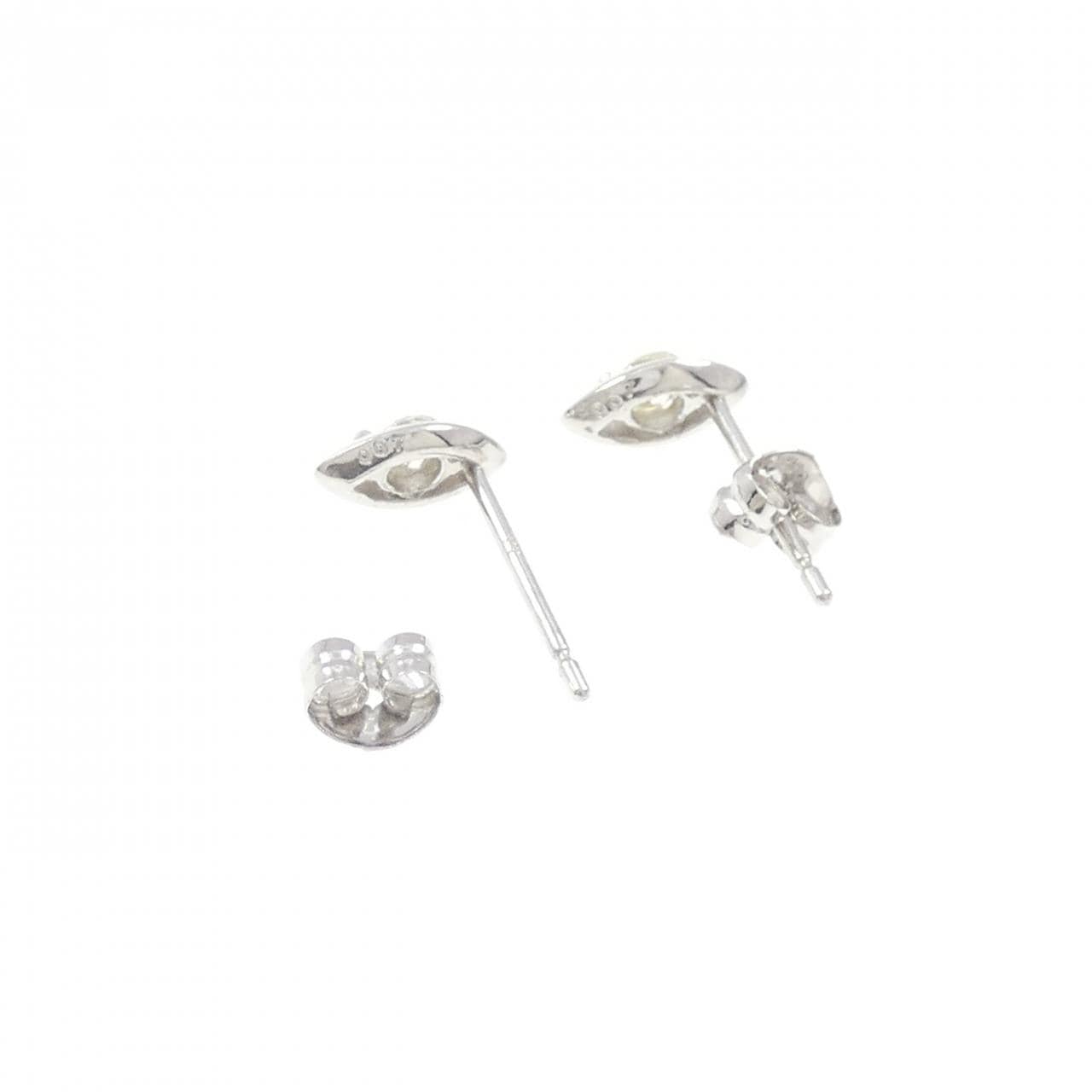 PT/PT900 ダイヤモンド ピアス 0.14CT