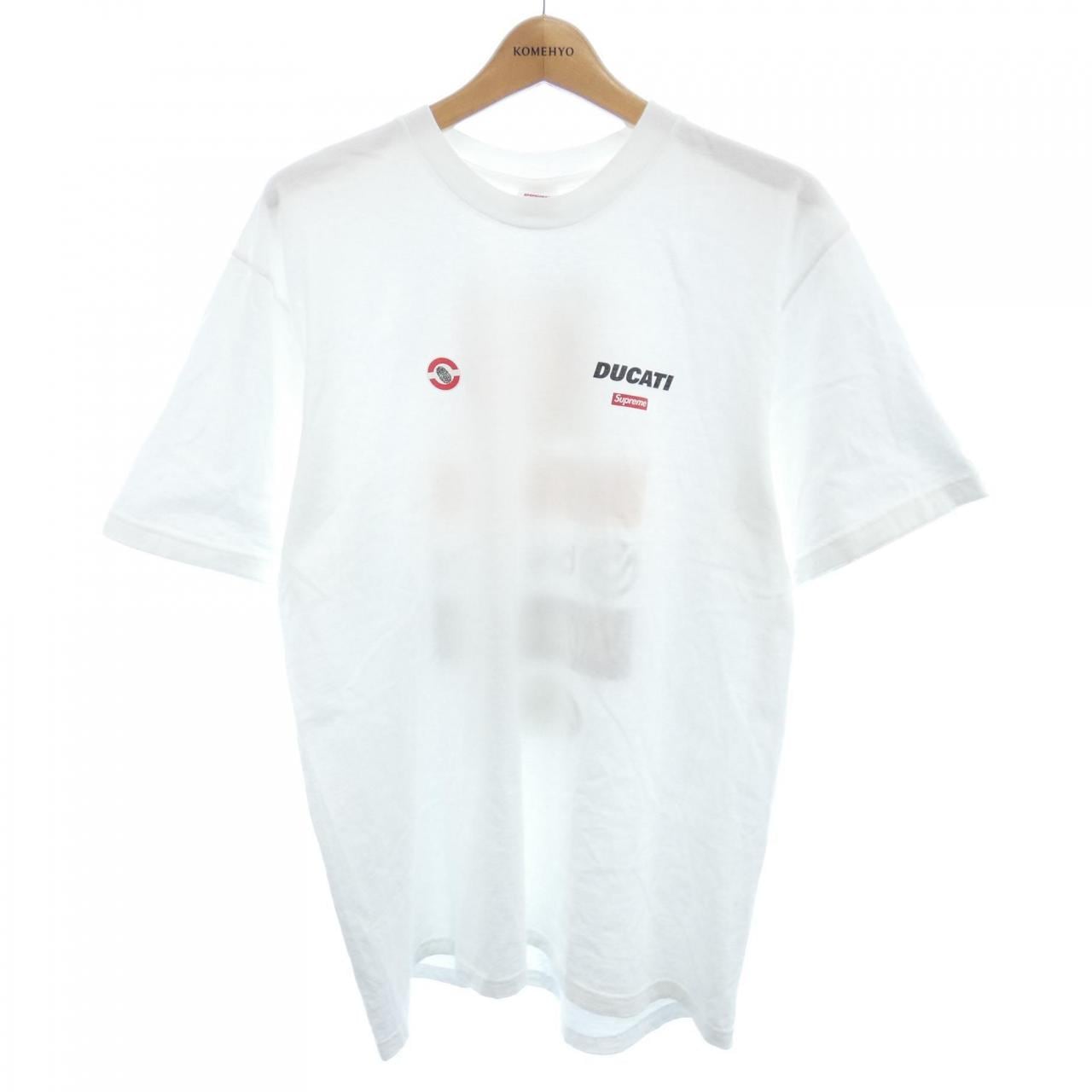 Supreme x Ducati Logos Tee White サイズ M Ducati × Supreme