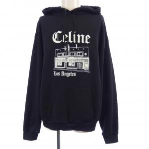 セリーヌ CELINE トルバドゥールフェルトロゴプルオーバーパーカー RY037510Z パーカー