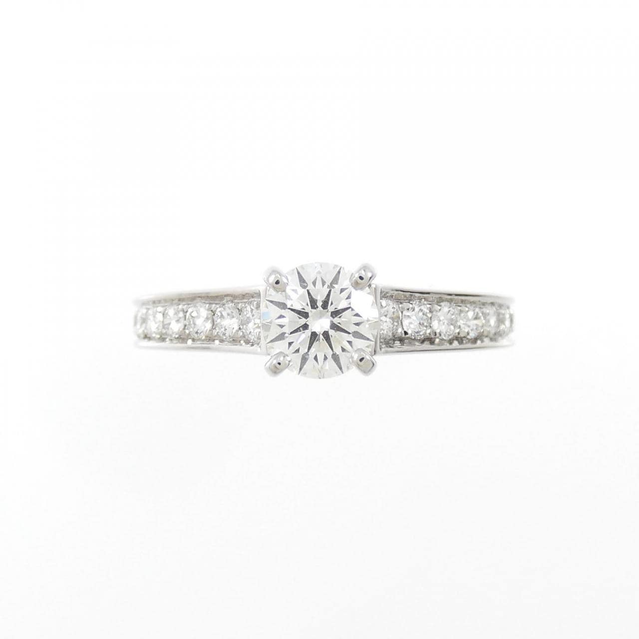 Cartier MK Caufil Pave Ring 0.41CT