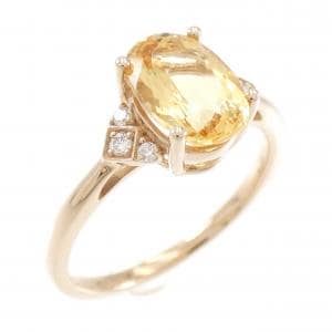 K18PG インペリアルトパーズ リング 1.50CT
