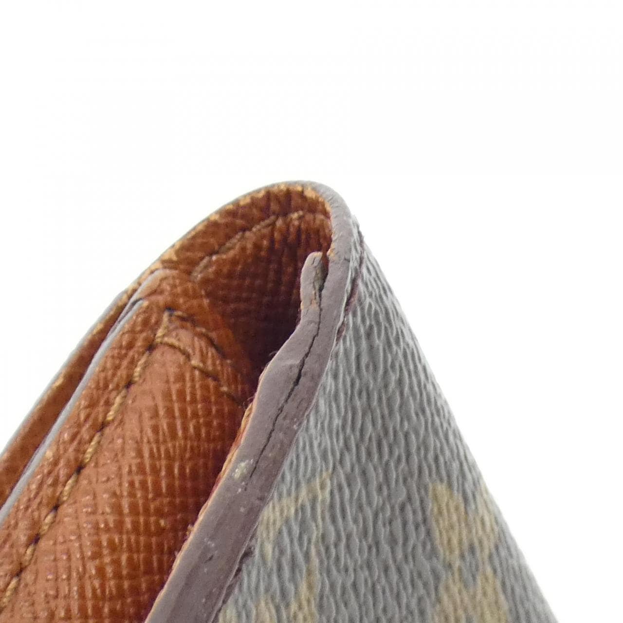LOUIS VUITTON Monogram Porte en 3 Carte Credit M61818 皮夹