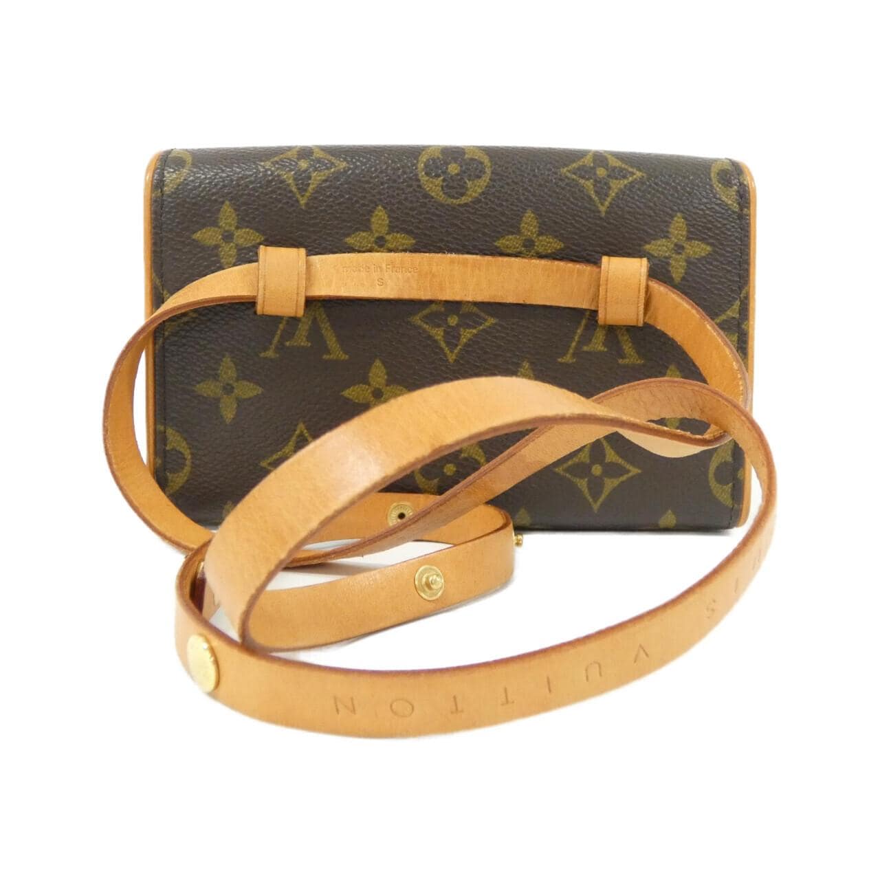 LOUIS VUITTON Monogram Pochette Florentine S M51855+M67304 Waist Bag