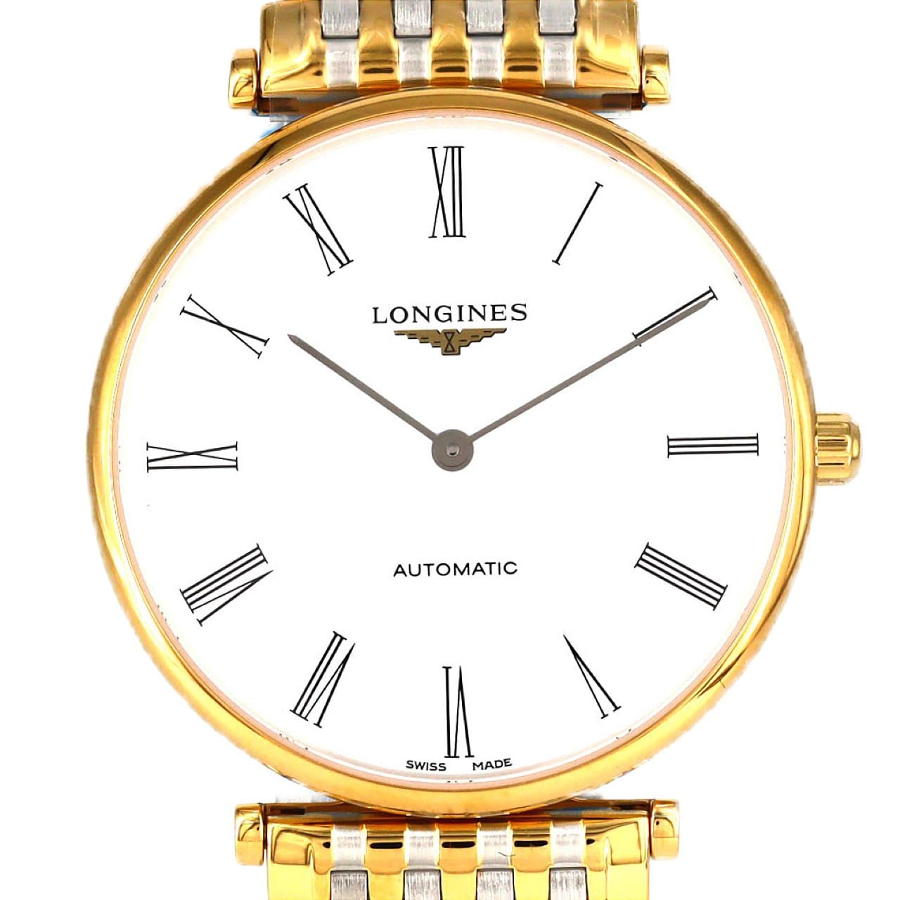 【新品】ロンジン ラ･グランド･クラシック･ドゥ･ロンジン コンビ L4.918.2.11.7 GP 自動巻