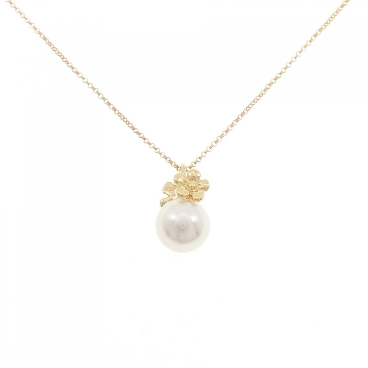 タサキ フラワー アコヤパール ネックレス 8.6mm