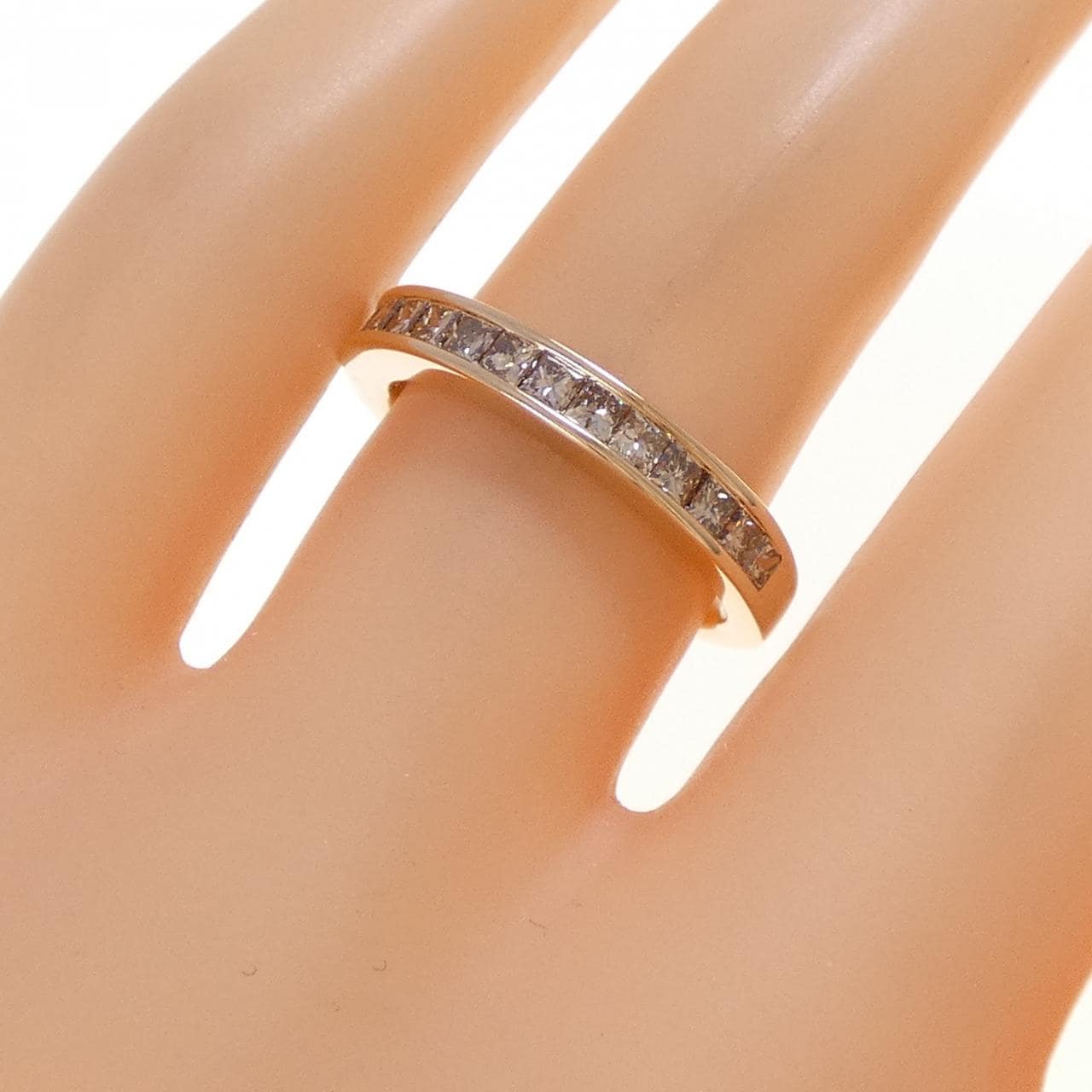 K18PG ダイヤモンド リング 0.68CT