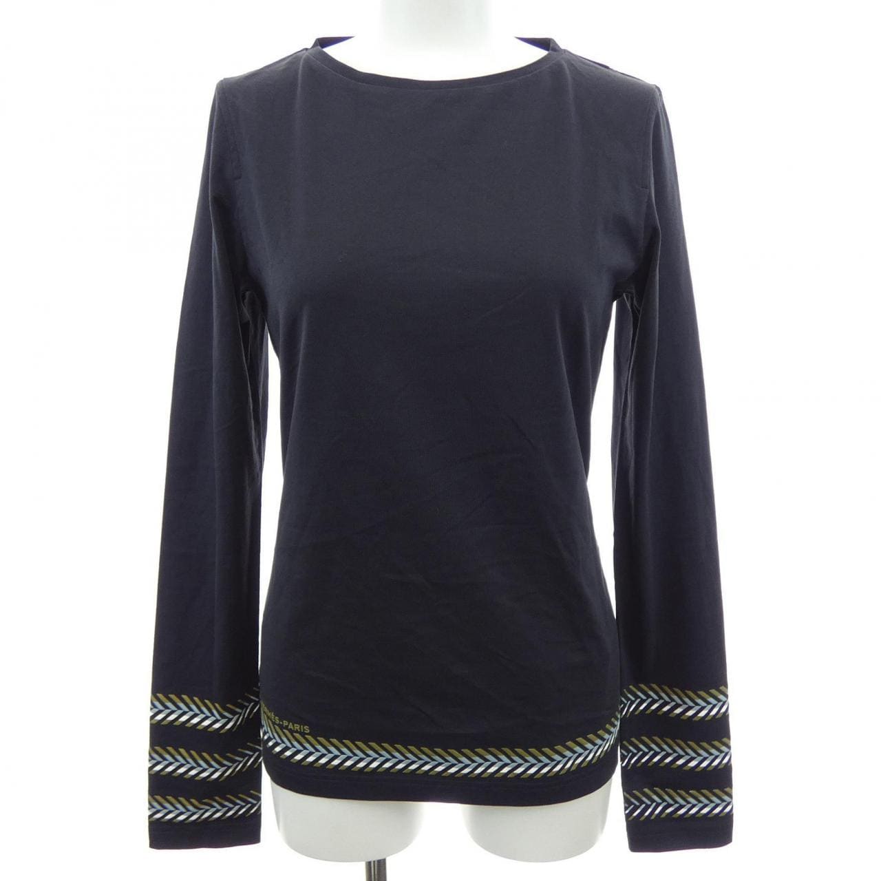 エルメス HERMES CHEVRON カルトゥッシュ 5E4633DA Tシャツ