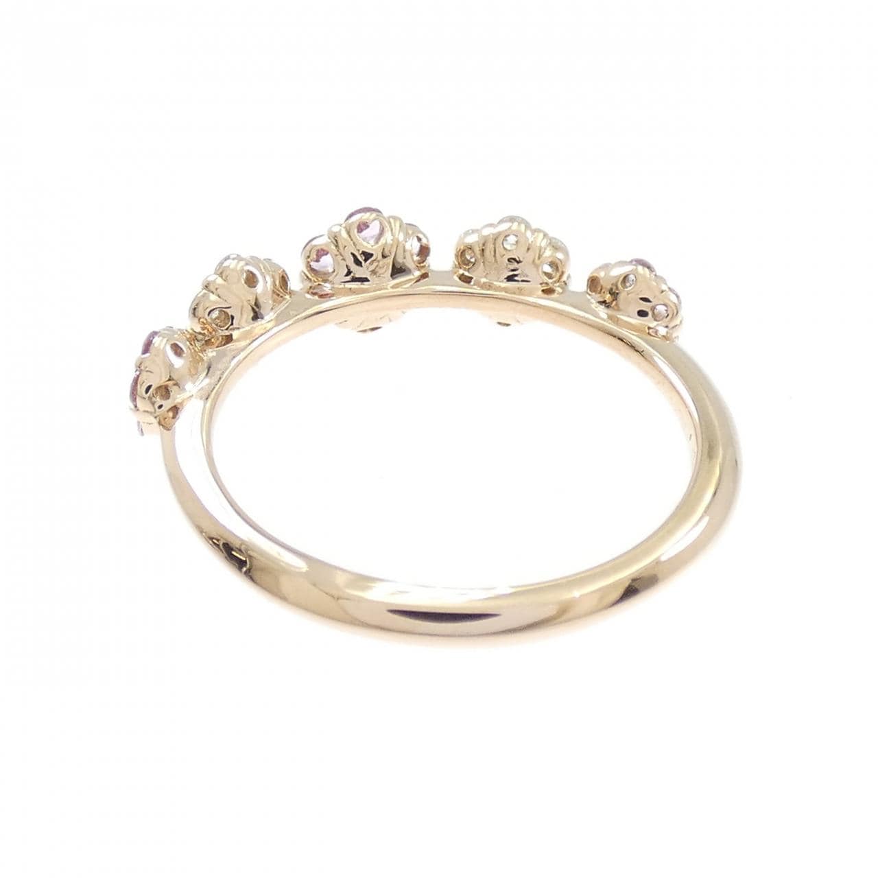 ポンテヴェキオ フラワー リング 0.28CT