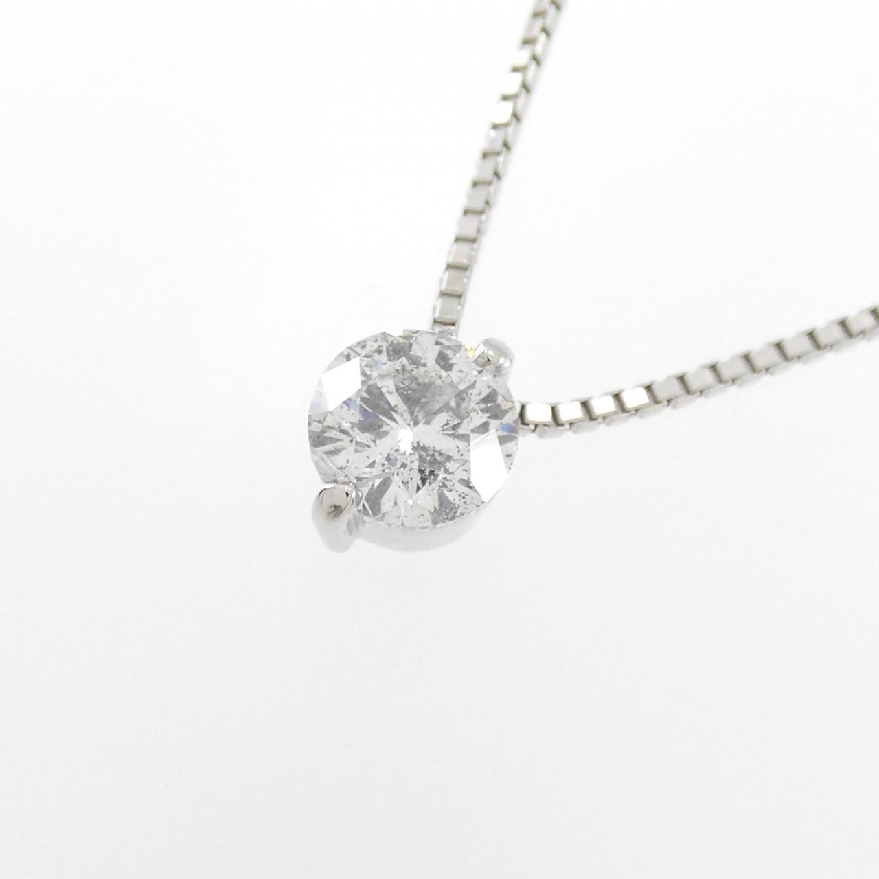 PT900/PT850 ソリティア ダイヤモンド ネックレス 1.001CT