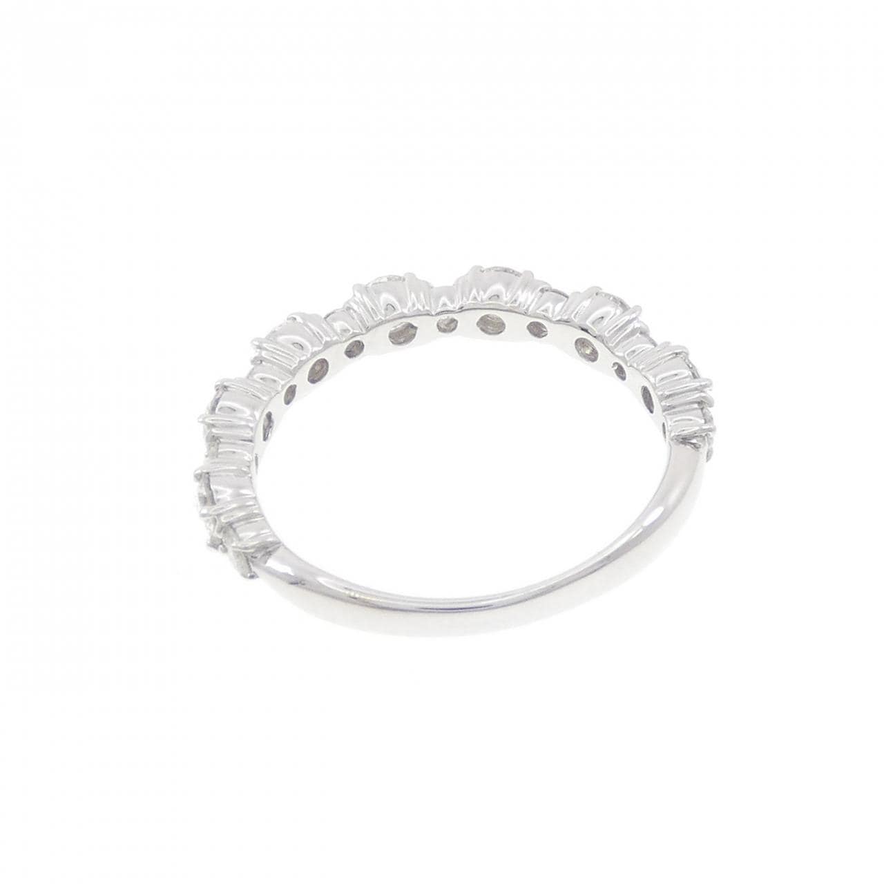 K18WG ダイヤモンド リング 0.82CT