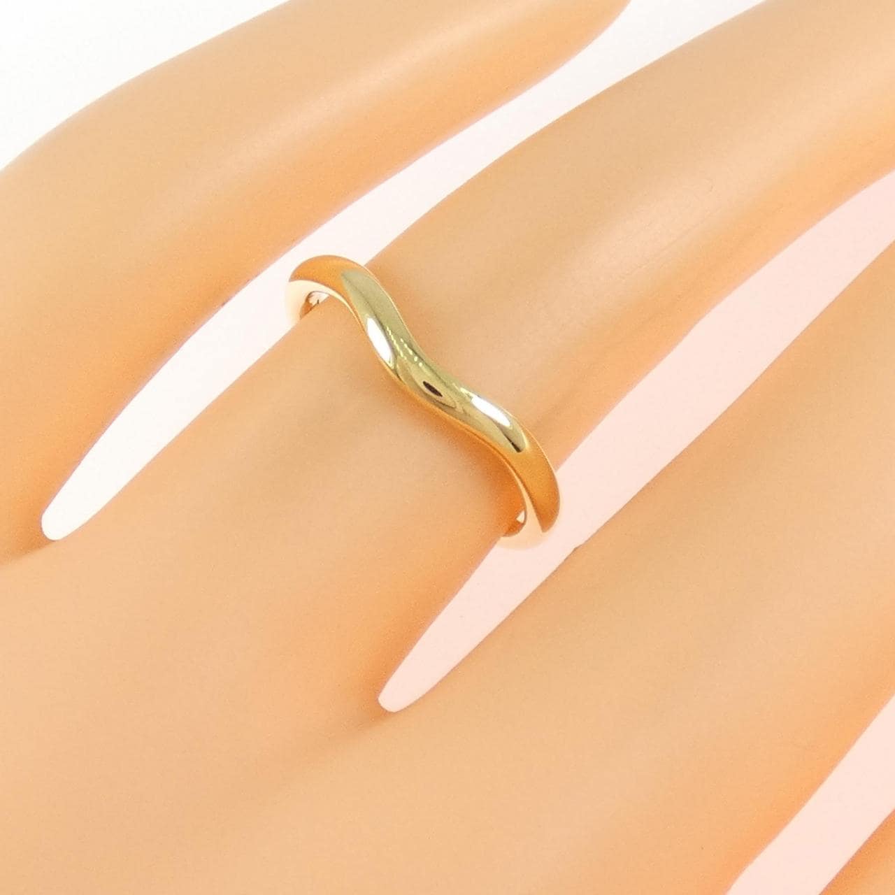 ティファニー カーブド リング