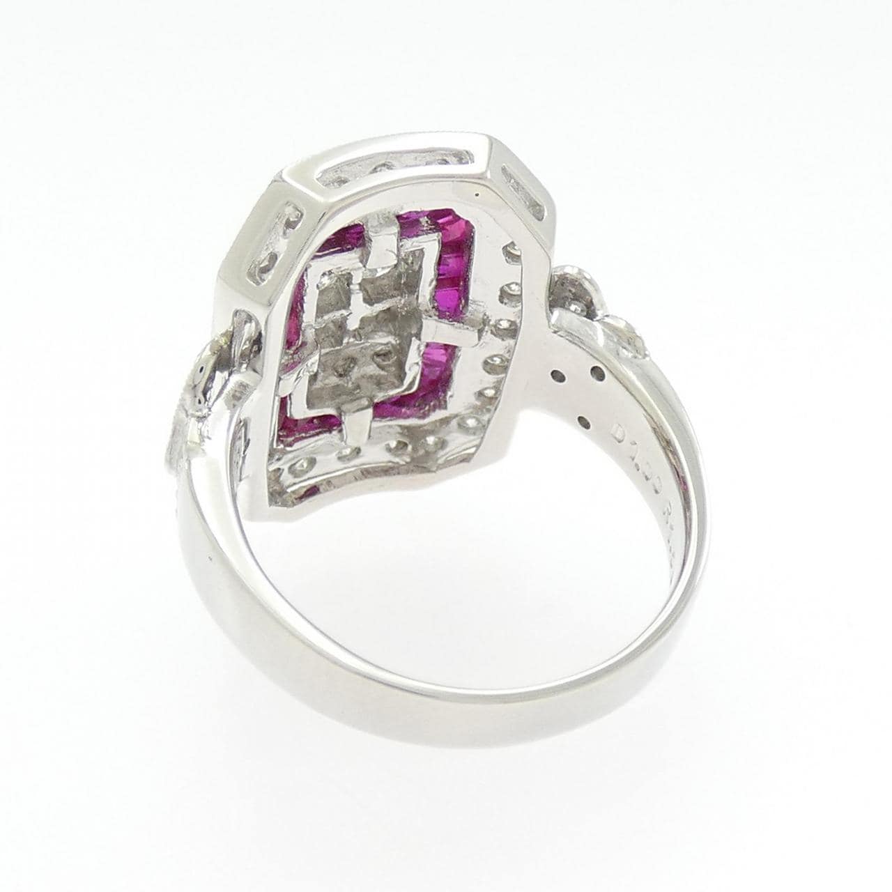 PT900 ルビー リング 1.56CT