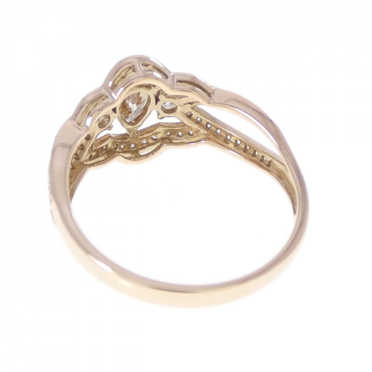K18PG ダイヤモンド リング 0.29CT