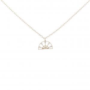 [BRAND NEW] K18PG Diamond necklace 0.02CT