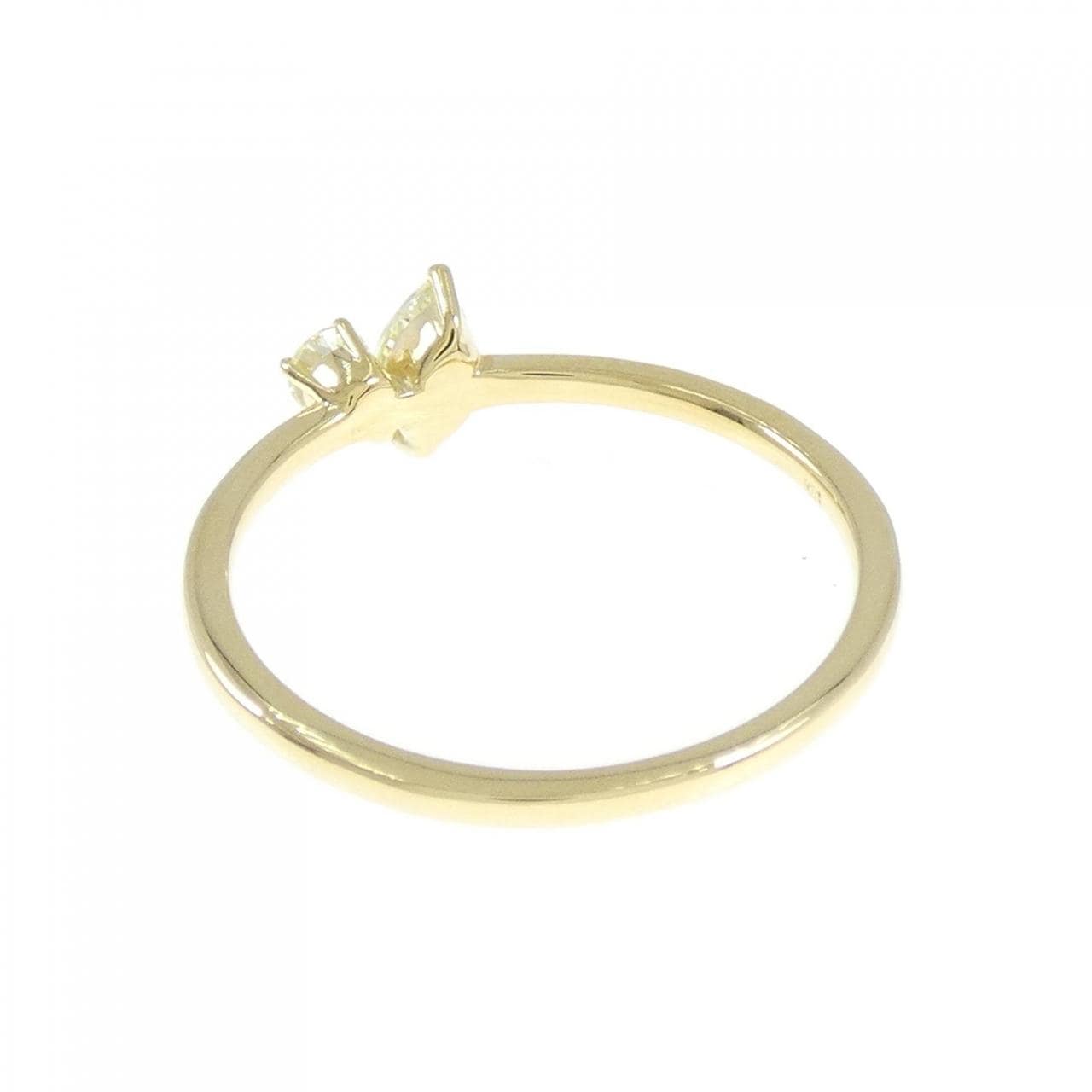 【新品】K18YG ダイヤモンド リング 0.30CT