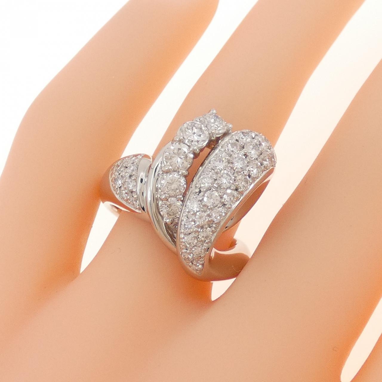 PT900 ダイヤモンド リング 1.52CT