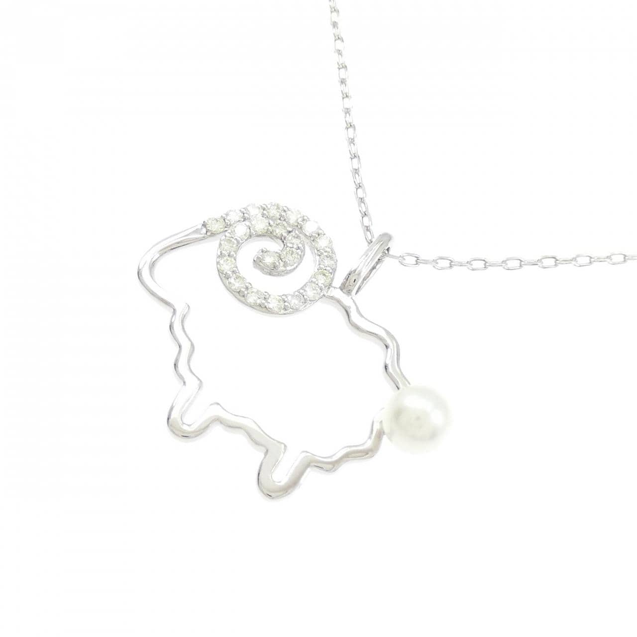 PT950/PT850 シープ アコヤパール ネックレス 4.4mm