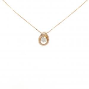 K18PG ダイヤモンド ネックレス 0.15CT
