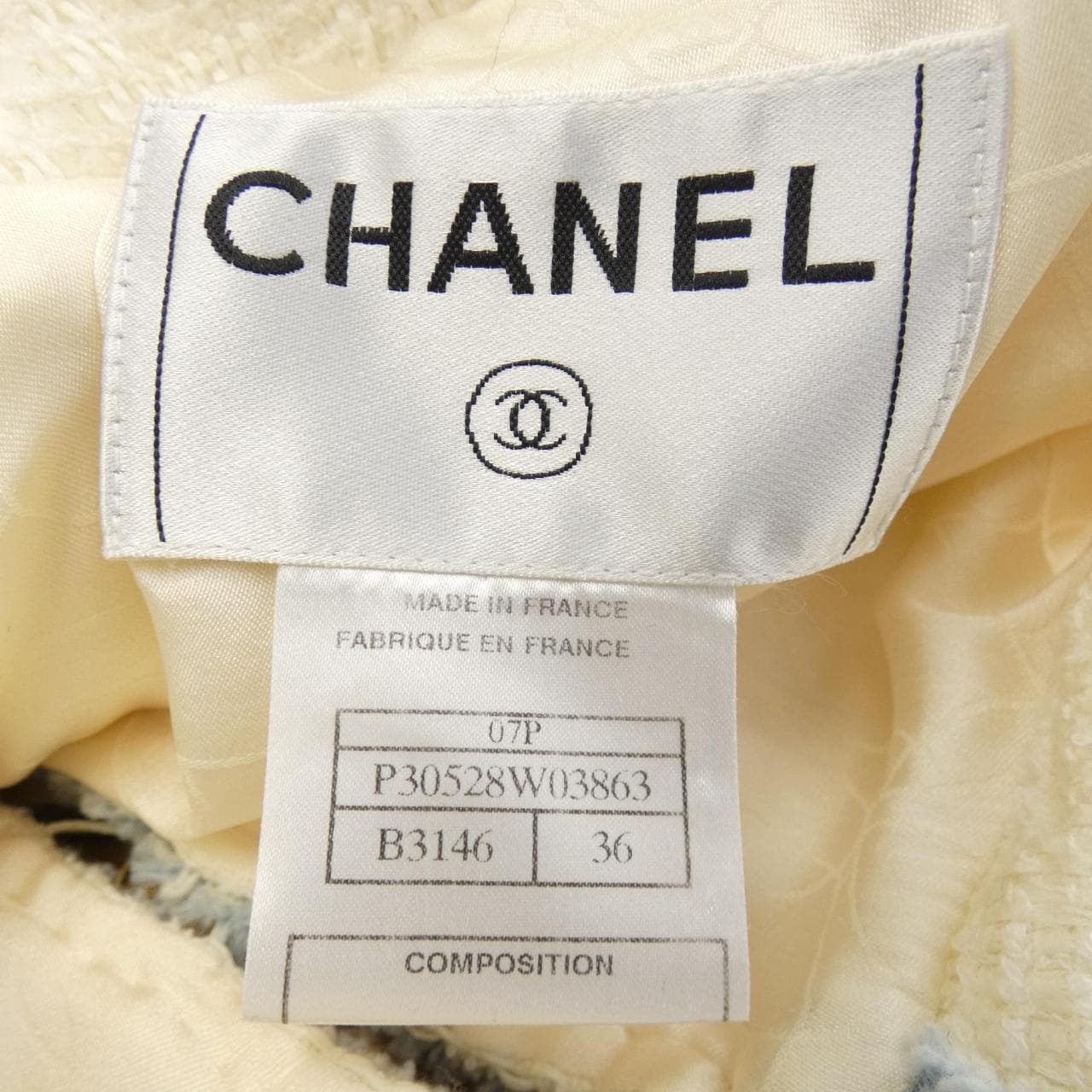 シャネル CHANEL P30528W03863 07P ジャケット